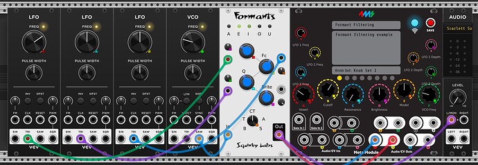 Formant Filtering Screenshot